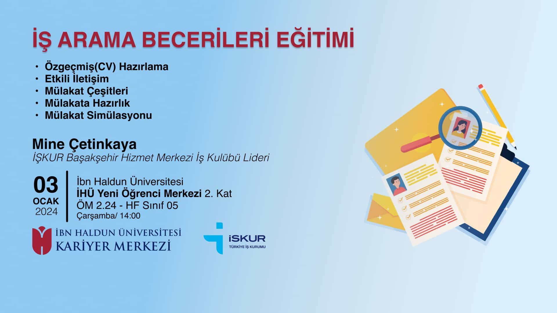 İş Arama Becerileri Eğitimi