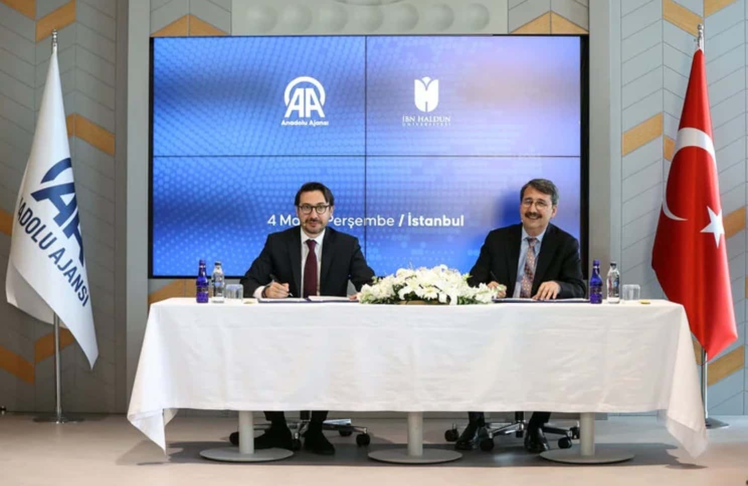 Cooperation Protocol Signed Between Anadolu Agency and Our University