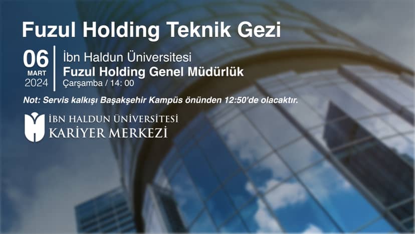 Fuzul Holding Technical Trip