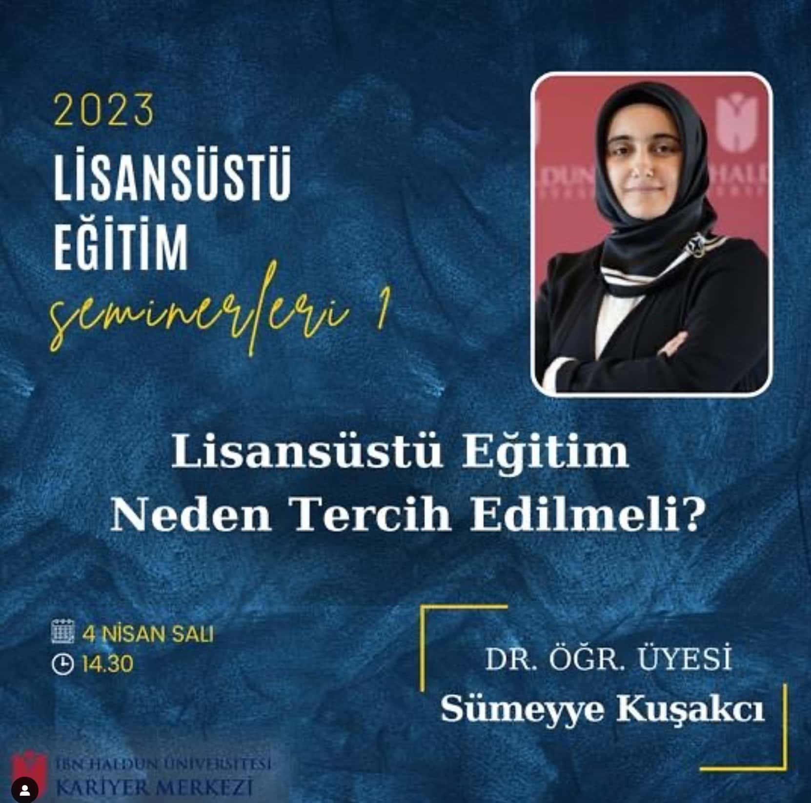 Lisansütü Eğitim Neden Tercih Edilmeli ? Sümeyye Kuşakçı