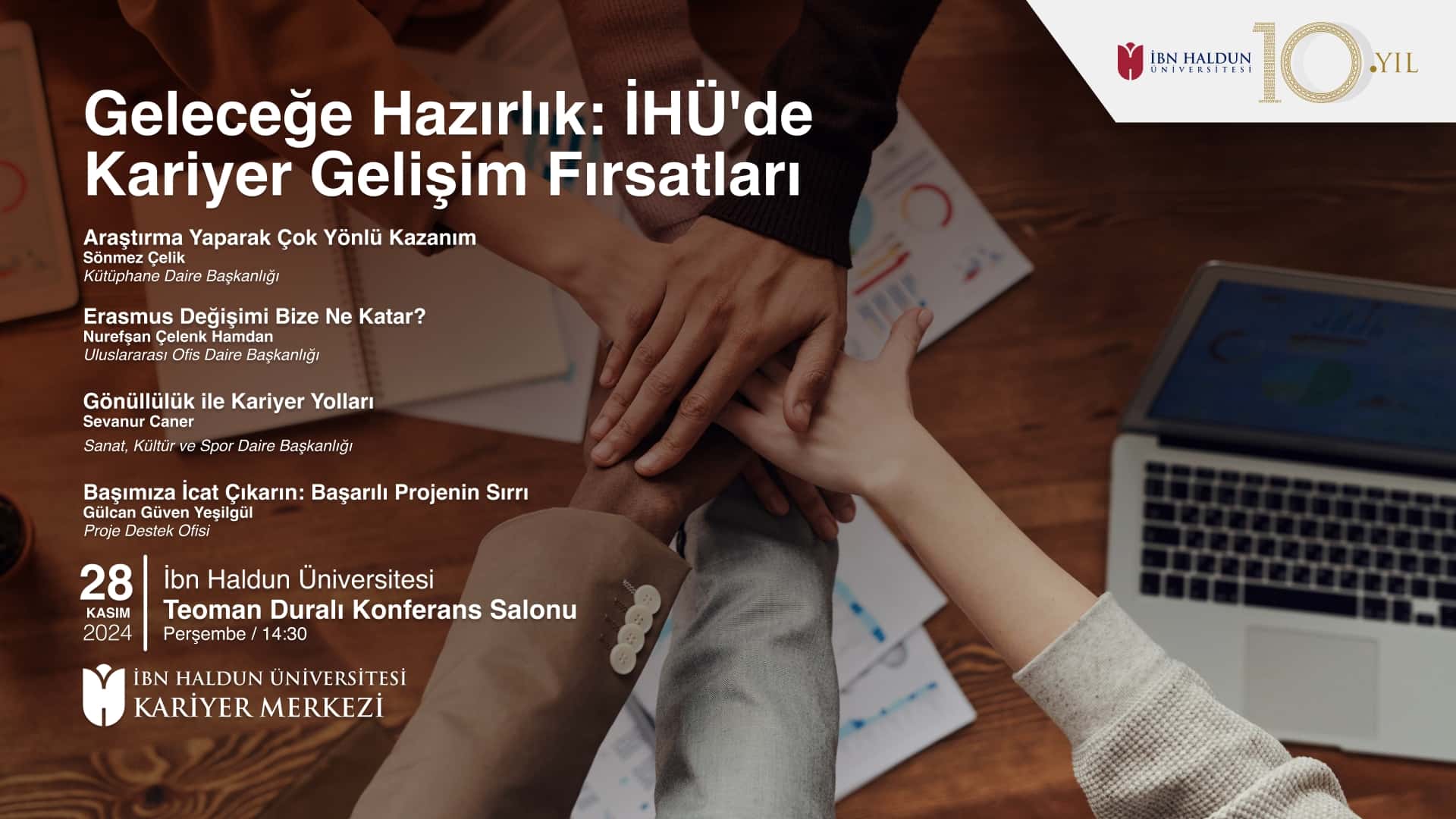 Geleceğe Hazırlık: İHÜ'de Kariyer Gelişim Fırsatları