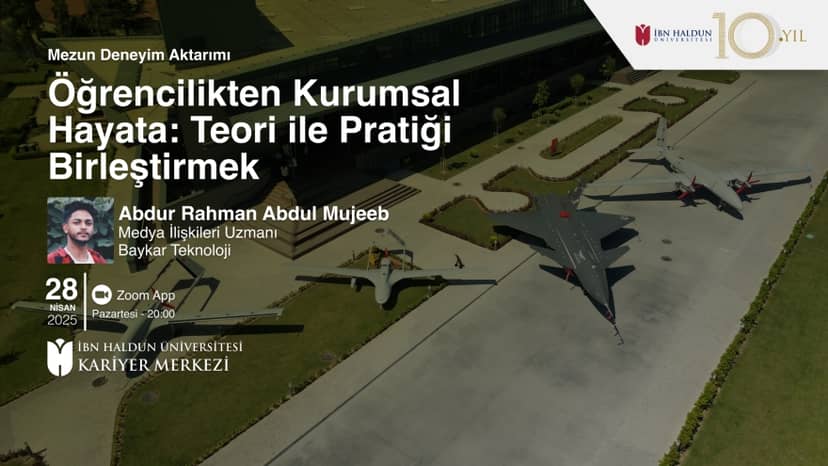 Alumni Experience Sharing - From Student Life to Corporate World: Bridging Theory and Practice