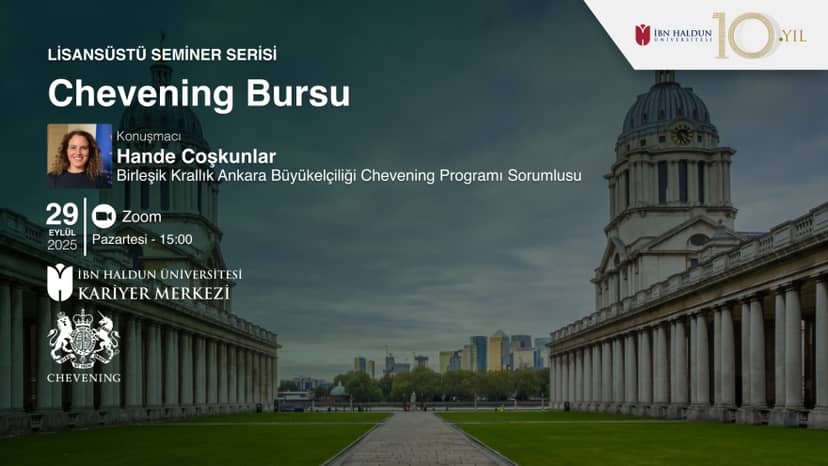Graduate Seminar Series: Chevening Scholarship
