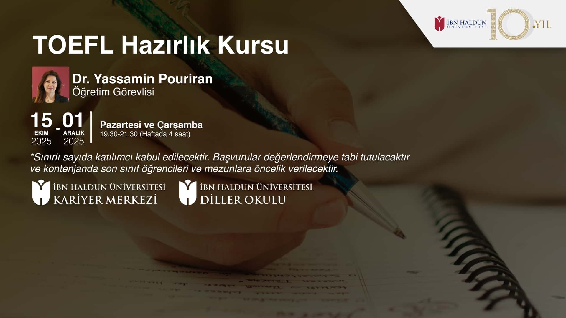 TOEFL Hazırlık Kursu