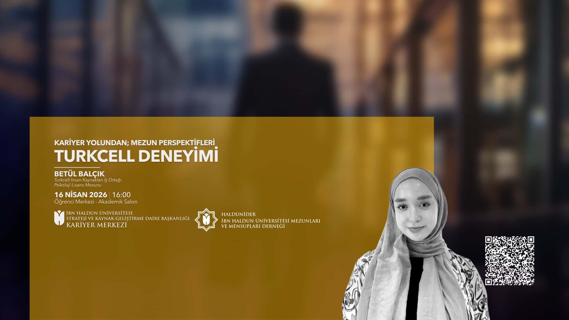 Career Path Talks: Alumni Perspectives – Turkcell Experience