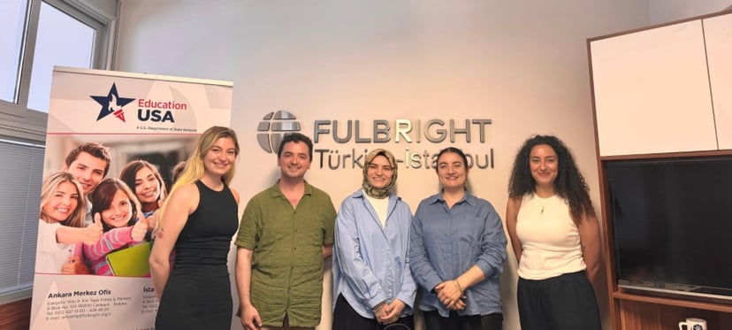 Career Center Team Visited the Fulbright Türkiye Commission