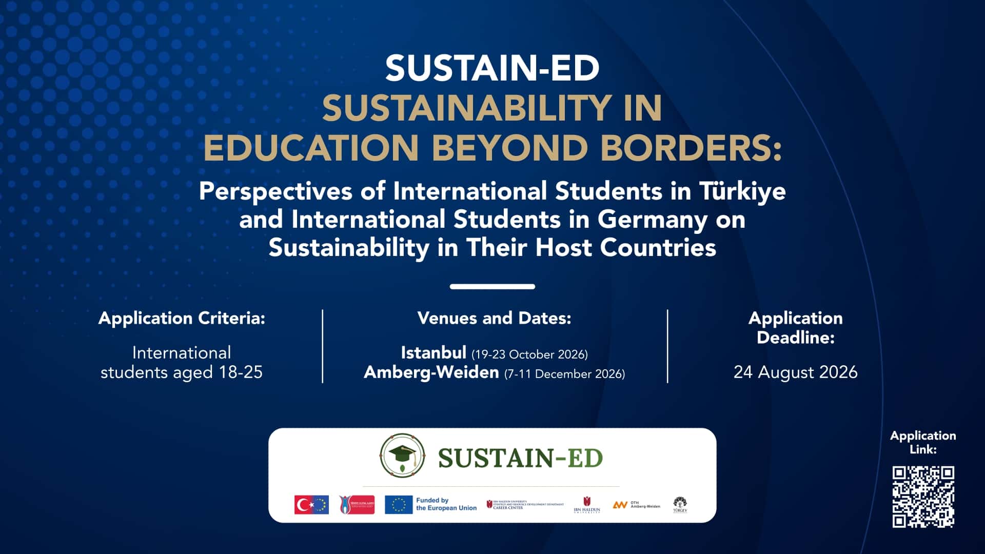 Erasmus+ Youth Exchange | SUSTAIN-ED – Applications Open!